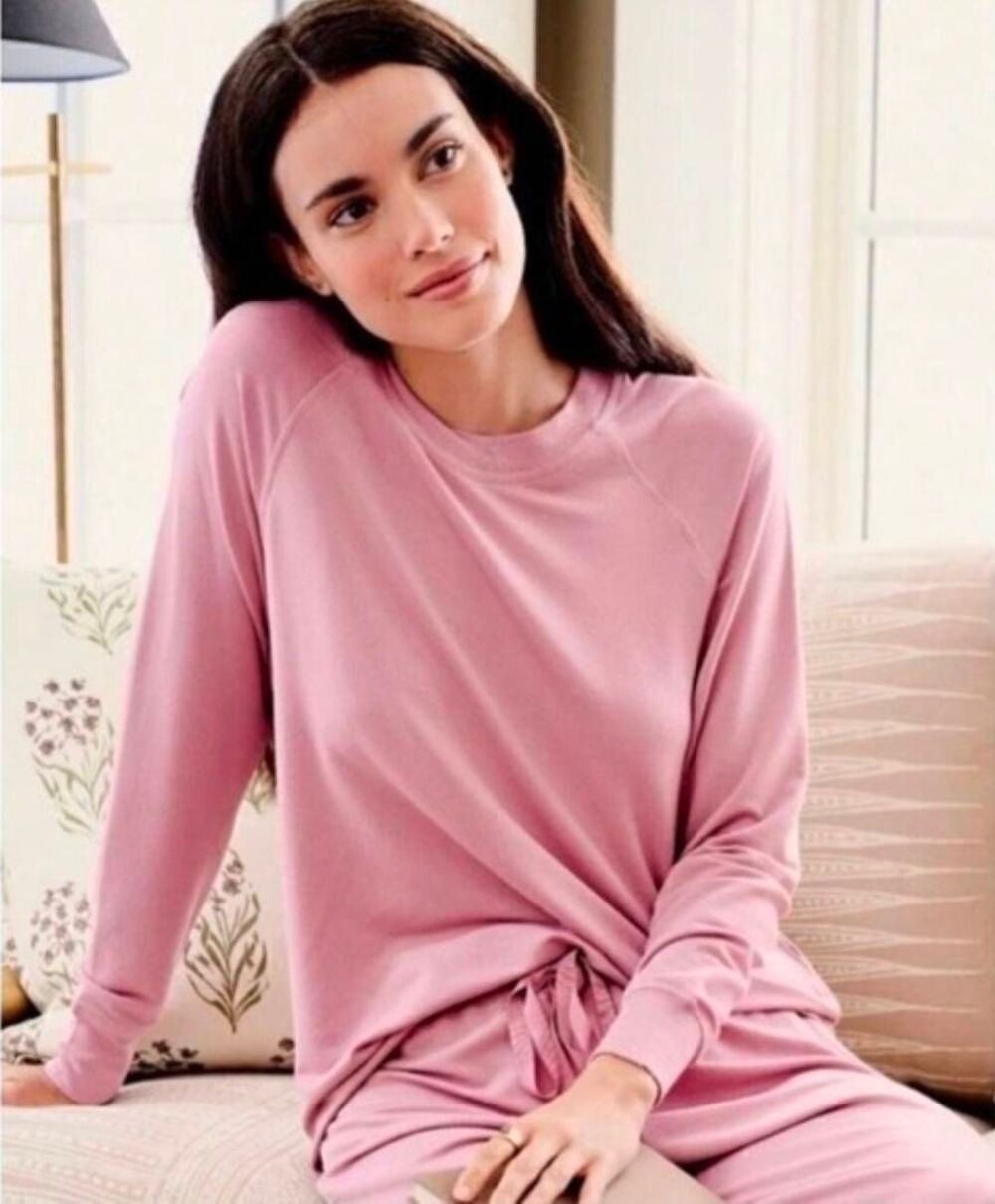 Lake The Softest Cozy lightweight Sweatshirt Lounge Set M